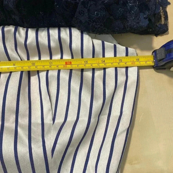 ATOIR Minor Miracles Mini Dress Striped Print 3D Flowers Size 4 Small - Picture 6 of 14